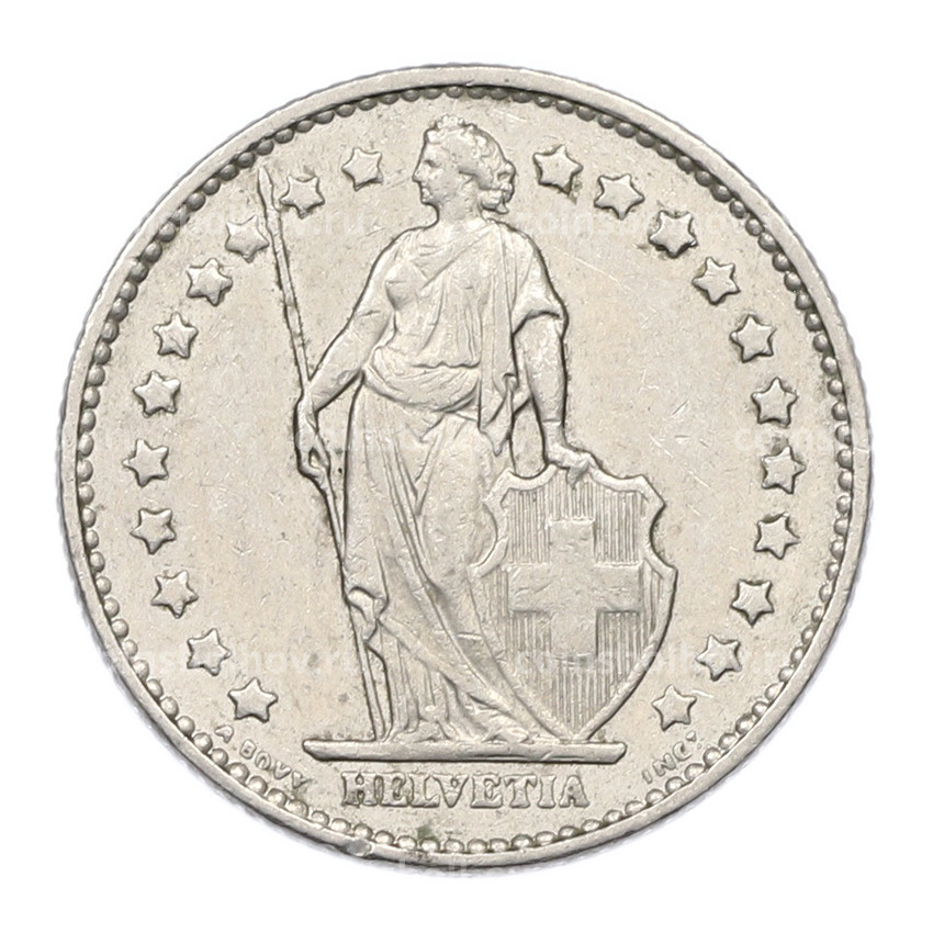 Монета 1 франк 1978 года Швейцария (вид 2)