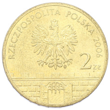 Монета 2 злотых 2006 года Польша «Древние города Польши — Пщина» (реверс)