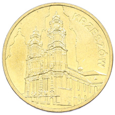 Монета 2 злотых 2010 года Польша «Памятники Польши — Кшешув» (аверс)