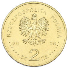 Монета 2 злотых 2009 года Польша «65 лет Варшавскому восстанию» (реверс)