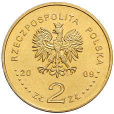 Монета 2 злотых 2009 года Польша «90 лет Верховной контрольной палате» (реверс)