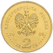 Монета 2 злотых 2009 года Польша «65 лет Варшавскому восстанию» (реверс)