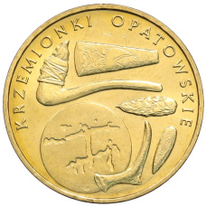 Монета 2 злотых 2012 года Польша «Памятники Польши — Кшеменки-Опатовские» (аверс)