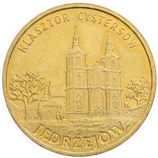Монета 2 злотых 2009 года Польша «Города Польши — Енджеюв» (аверс)