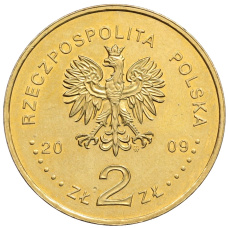 Монета 2 злотых 2009 года Польша «Города Польши — Енджеюв» (реверс)