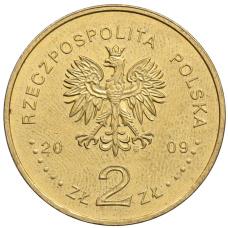 Монета 2 злотых 2009 года Польша «Города Польши — Енджеюв» (реверс)