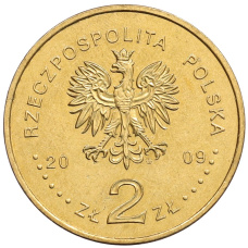 Монета 2 злотых 2009 года Польша «Польский путь к свободе — всеобщие выборы 4 июня 1989» (реверс)