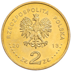 Монета 2 злотых 2013 года Польша «50 лет польской ассоциации умственно отсталых людей» (реверс)