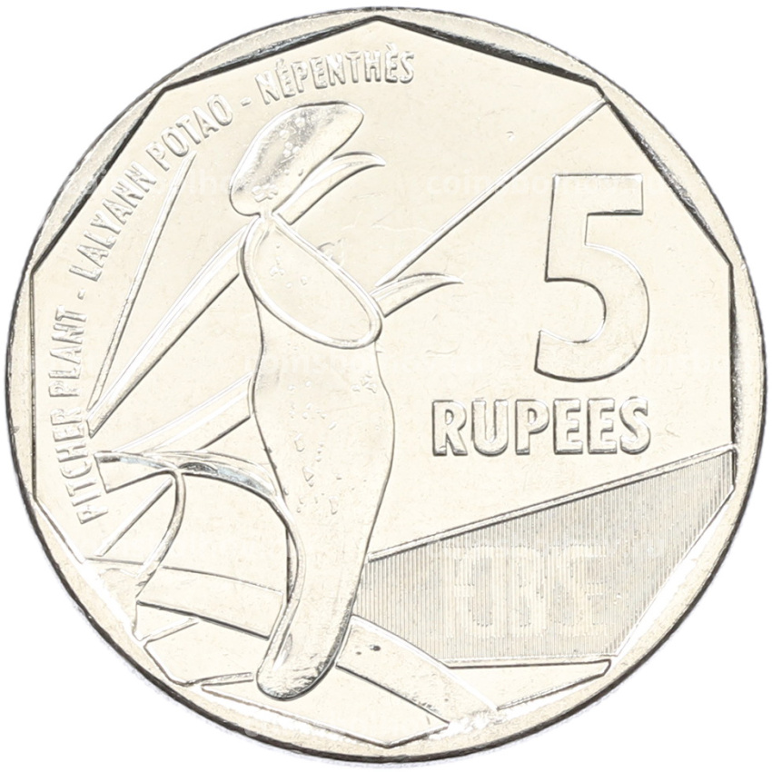 Монета 5 рупий 2016 года Сейшелы