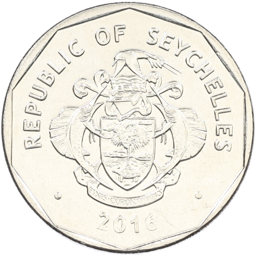 Монета 5 рупий 2016 года Сейшелы (вид 2)