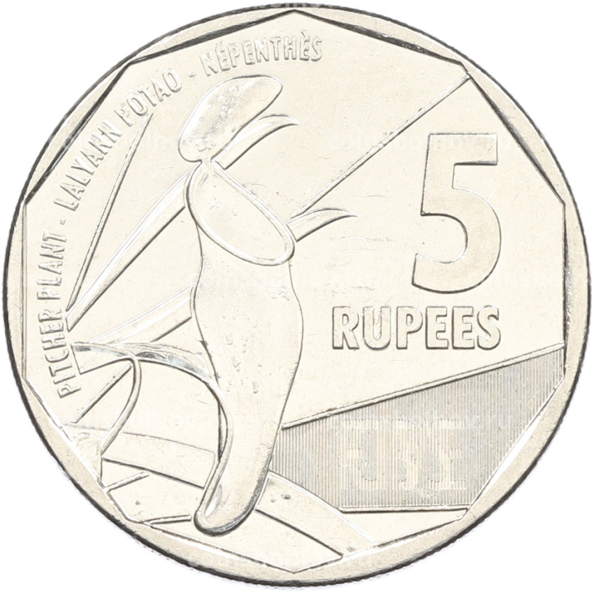 Монета 5 рупий 2016 года Сейшелы