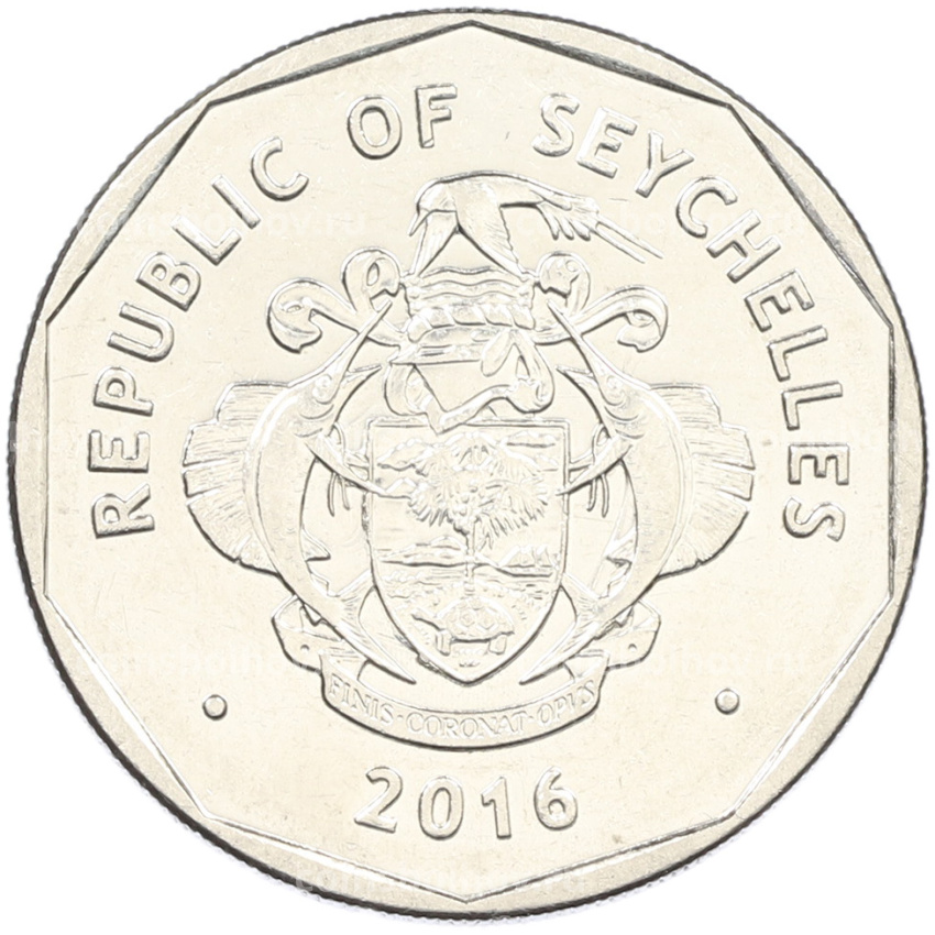 Монета 5 рупий 2016 года Сейшелы (вид 2)