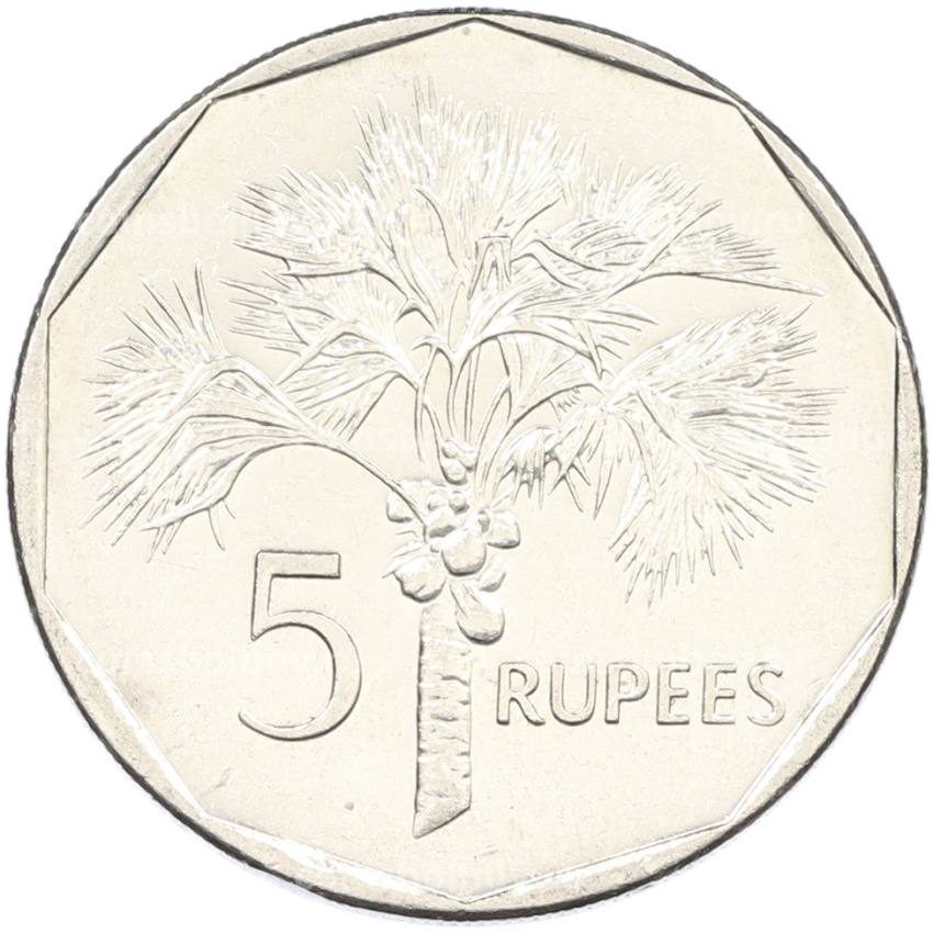 Монета 5 рупий 2010 года Сейшелы
