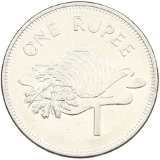 Монета 1 рупия 2010 года Сейшелы (аверс)