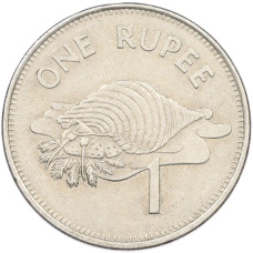 Монета 1 рупия 2010 года Сейшелы (аверс)