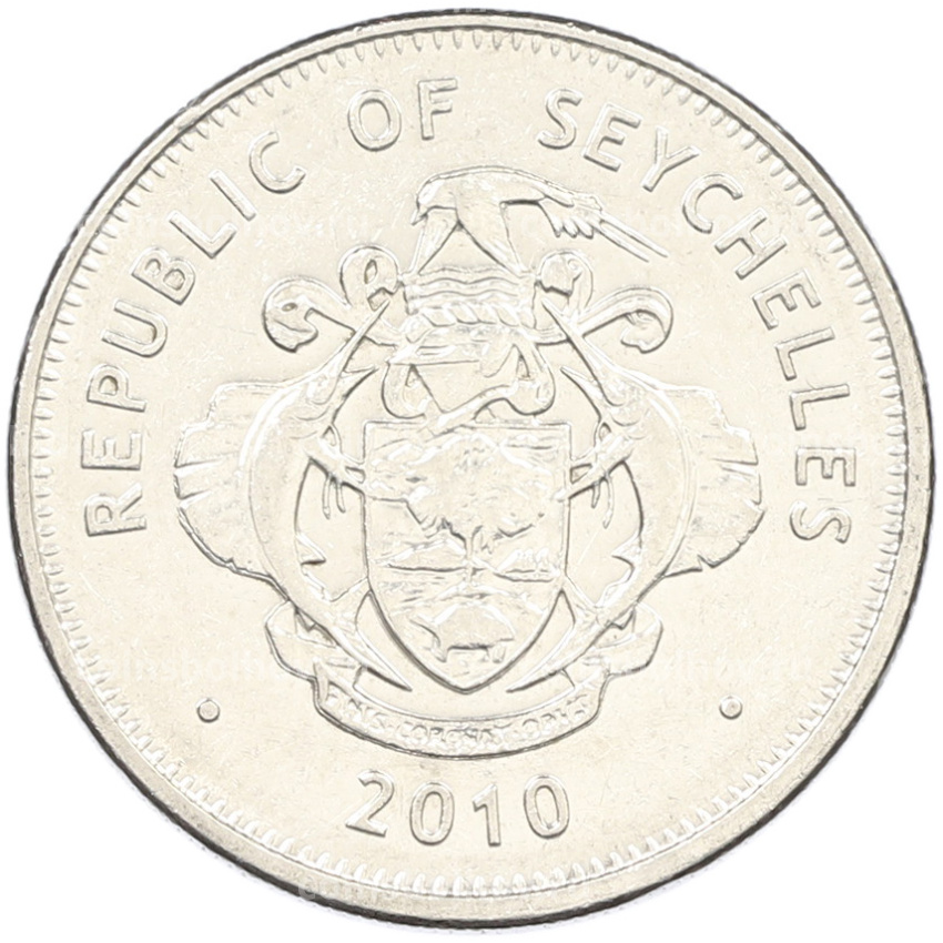 Монета 1 рупия 2010 года Сейшелы (вид 2)