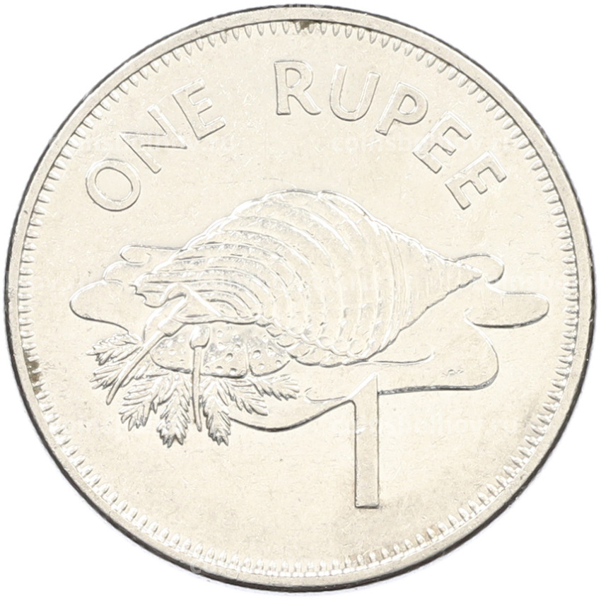 Монета 1 рупия 2010 года Сейшелы