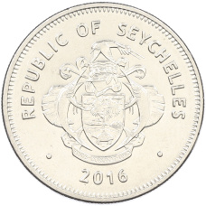 Монета 1 рупия 2016 года Сейшелы (реверс)