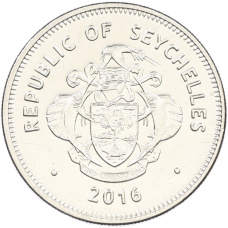 Монета 1 рупия 2016 года Сейшелы (реверс)
