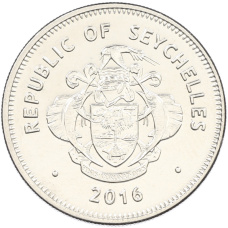 Монета 1 рупия 2016 года Сейшелы (реверс)