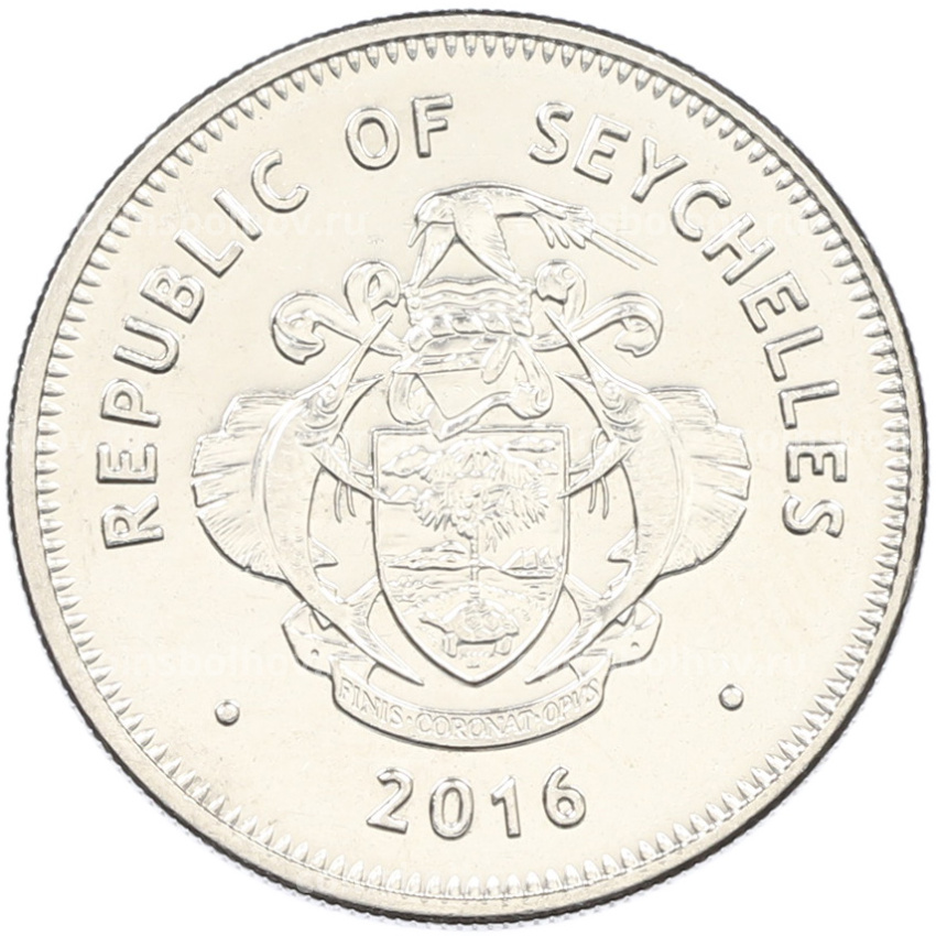 Монета 1 рупия 2016 года Сейшелы (вид 2)