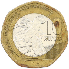 Монета 10 рупий 2016 года Сейшелы (аверс)