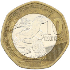 Монета 10 рупий 2016 года Сейшелы (аверс)