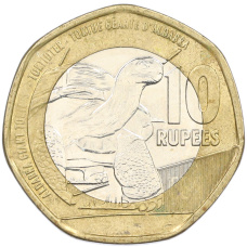 Монета 10 рупий 2018 года Сейшелы (аверс)