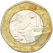 Монета 10 рупий 2018 года Сейшелы (аверс)
