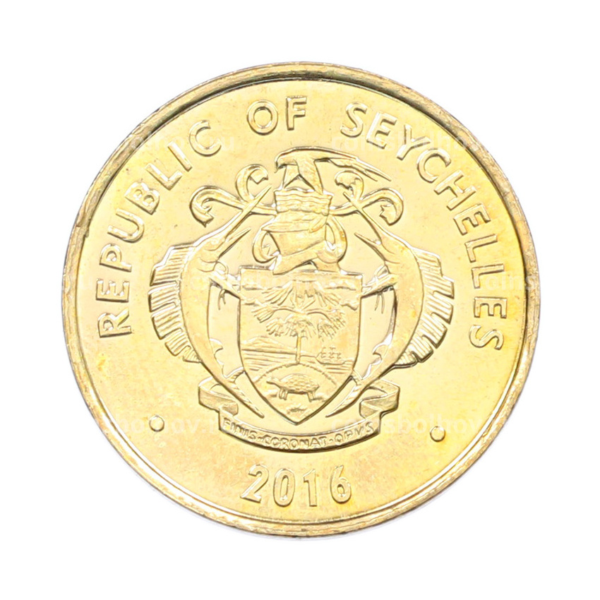 Монета 10 центов 2016 года Сейшелы (вид 2)