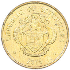 Монета 10 центов 2016 года Сейшелы (реверс)