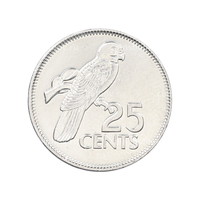 Монета 25 центов 2012 года Сейшелы