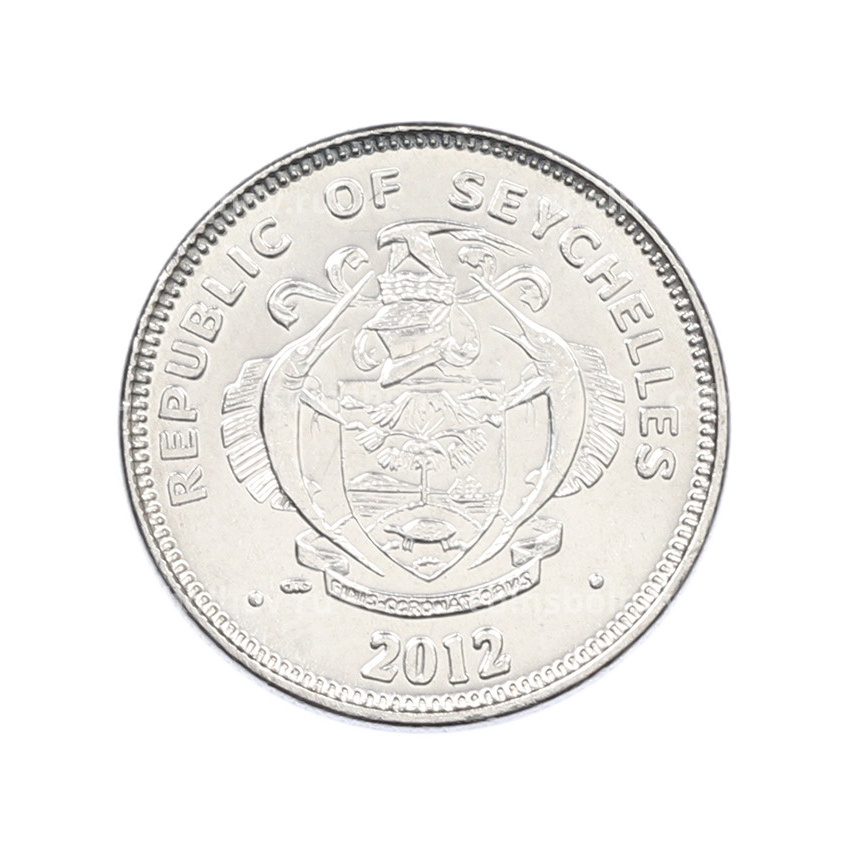 Монета 25 центов 2012 года Сейшелы (вид 2)
