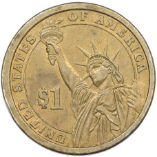 Монета 1 доллар 2011 года (P) США «17-й президент США Эндрю Джонсон» (реверс)