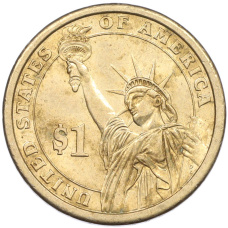 Монета 1 доллар 2007 года (D) США «1-й президент США Джордж Вашингтон» (реверс)