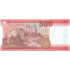 Банкнота 500 форинтов 2025 года Венгрия (вид 2)