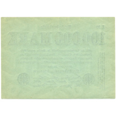 Банкнота 100000 марок 1923 года Германия (вид 2)