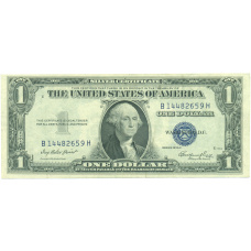 Банкнота 1 доллар 1935 года США «Серебряный сертификат»