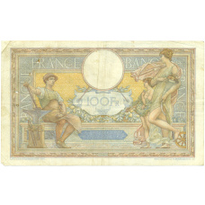 Банкнота 100 франков 1934 года Франция (вид 2)