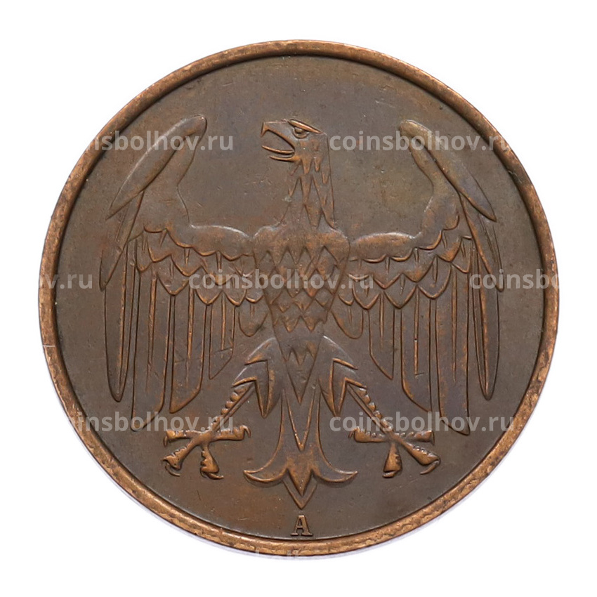 Монета 4 рейхспфеннига 1932 года A Германия (вид 2)