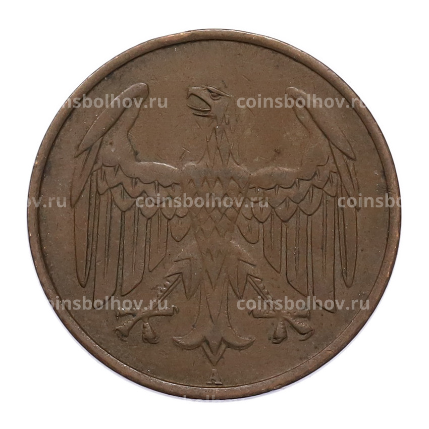 Монета 4 рейхспфеннига 1932 года A Германия (вид 2)