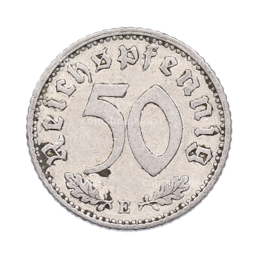 Монета 50 рейхспфеннигов 1935 года E Германия (вид 2)