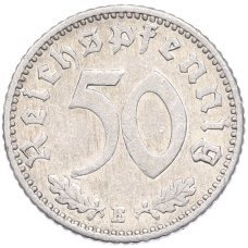 Монета 50 рейхспфеннигов 1935 года E Германия (реверс)