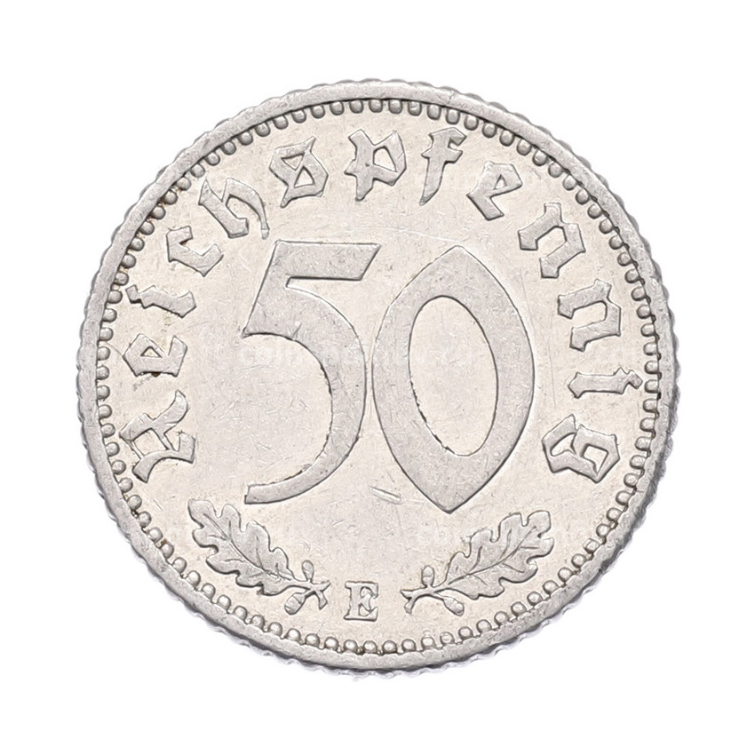 Монета 50 рейхспфеннигов 1935 года E Германия (вид 2)