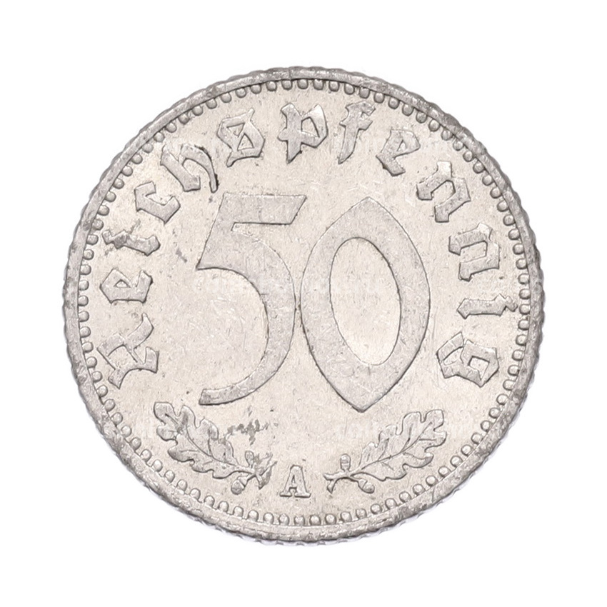 Монета 50 рейхспфеннигов 1935 года A Германия (вид 2)