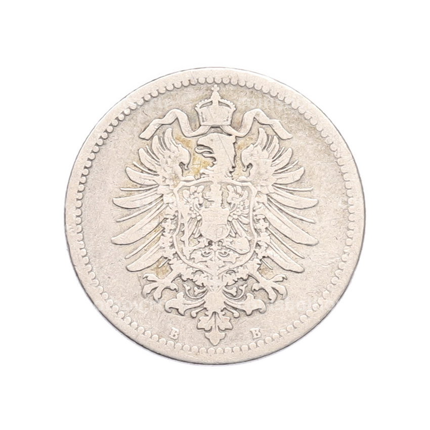 Монета 50 пфеннигов 1876 года B Германия (вид 2)
