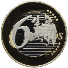 6 евро (реверс)