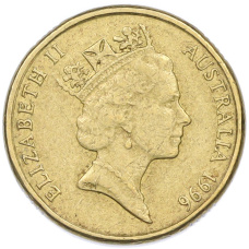 Монета 2 доллара 1996 года Австралия (реверс)