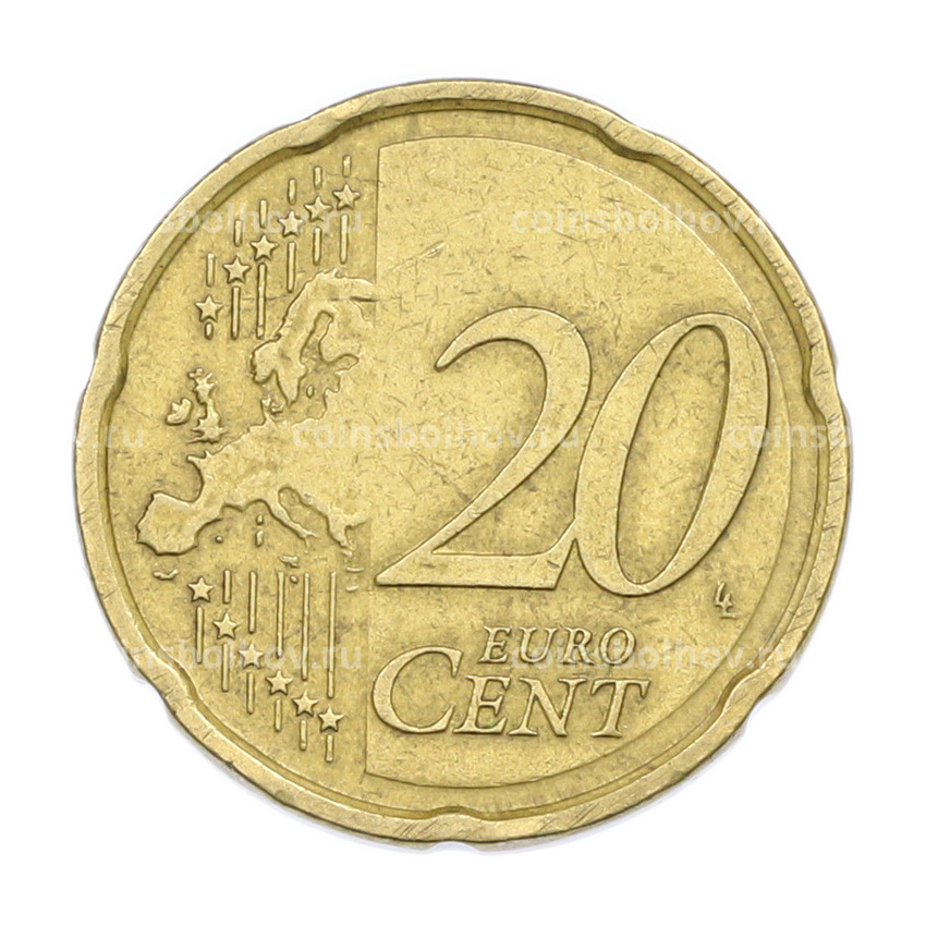Монета 20 евроцентов 2011 года D Германия (вид 2)