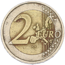 Монета 2 евро 1999 года Франция (реверс)